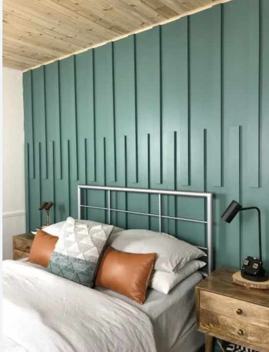 Transform Your Space with Style: A Beginner's Guide to DIY Wall Paneling 9 Modern take on wall paneling